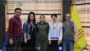 Read more about the article A delegation from the GREEN TRESS’ Association visited the SDF command center.